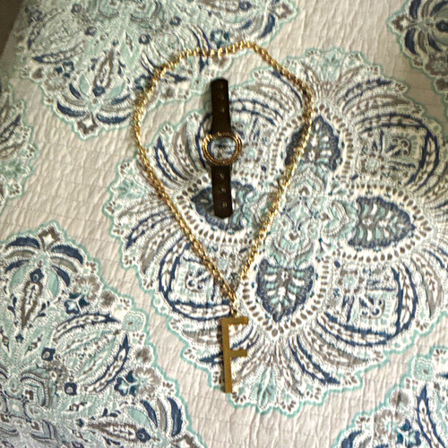 Collana catena ciondolo croce
