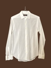 Etro Camicia bianca uomo in cotone leggerissimo