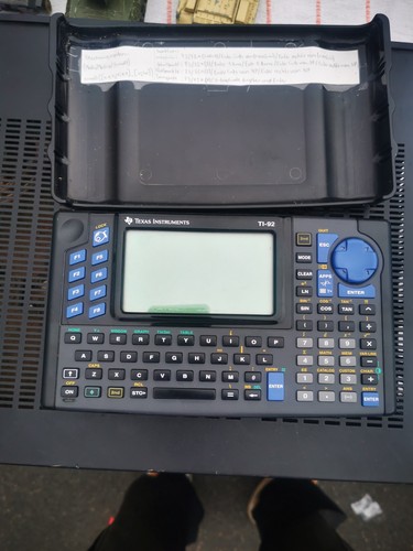 Texas instruments 92 - texas, ti-92
