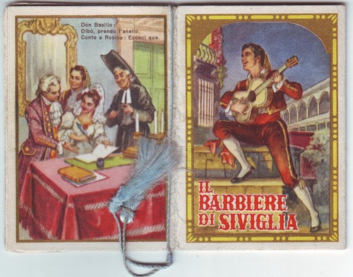 Calendarietto barbiere 1958 - da,