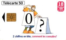 57 SCHEDA TELEFONICA PHONECARD USATA FRANCIA FRANCE 2 CHIFFRES