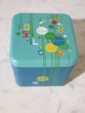 SCATOLA  IN LATTA ORIGINALE COMPLETO DI ISTRUZIONE PER OROLOGIO FOSSIL