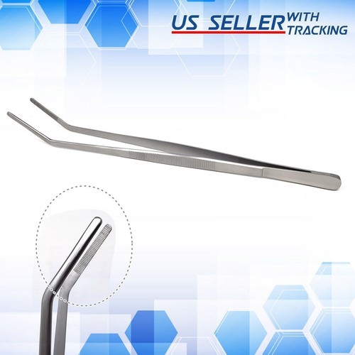 Pinzetta curva acciaio - in, inox