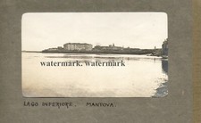 Bella fotografia amatoriale/originale, Mantova/Lago Inferiore 1900ca.