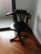 poltroncine girevoli stile "Thonet"