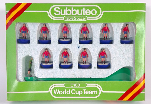 Vintage subbuteo c100 team - vintage,