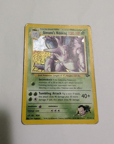 Pokemon giovanni nidoking - pokemon, giovanni's