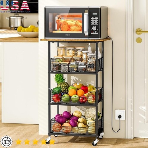 Carrello microonde con cestini