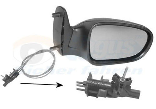 Specchio esterno per ford - esterno,