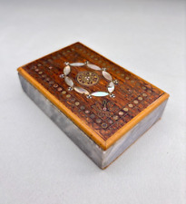 FERMACARTE VINTAGE LEGNO MARMO