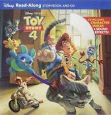 Disney Pixar TOY STORY 4 Read-Along Storybook & CD Buzz Woody Bonnie NEW!