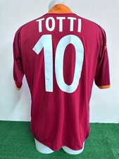 Rome totti match worn shirt - worn,