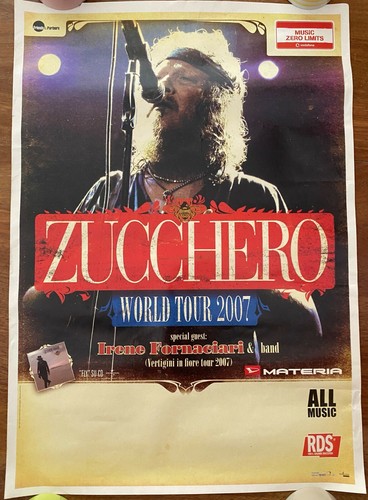 Locandina poster zucchero - locandina,