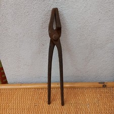Antica Vecchia Pinza Per Fabbro In Ferro Forgiato