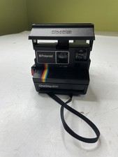 Macchina fotografica Polaroid vintage Spirit One Step 600 Land istantanea striscia arcobaleno testata