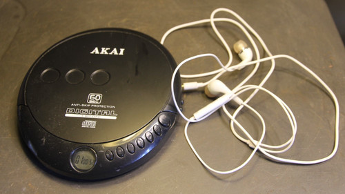 Akai a61007 classic discman - classic, cd