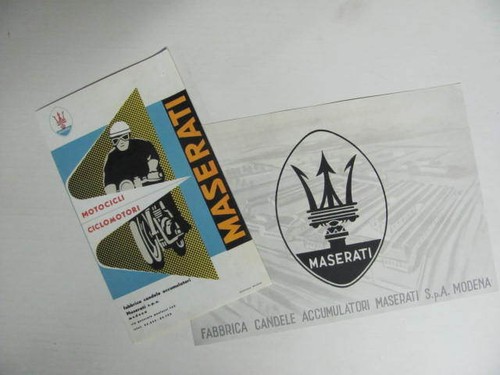 Moto maserati 1958 e - moto,