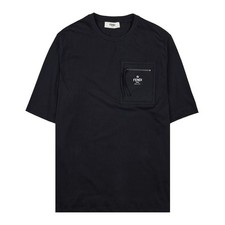 T-shirt donna Fendi logo zip