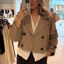 ZARA: Trench coat corto