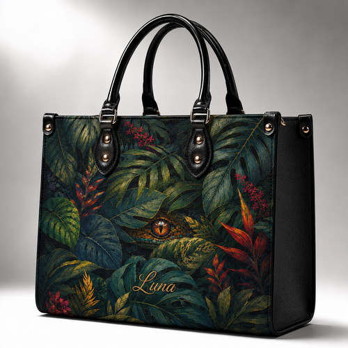 Borsa mano giungla occhio di - borsa,