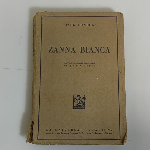 Zanna bianca jack london la - zanna, london.