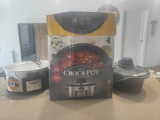 Pentola Crok-pot Slow Cooking Digital 5,7 L Mescolatore Automatico MAI USATA