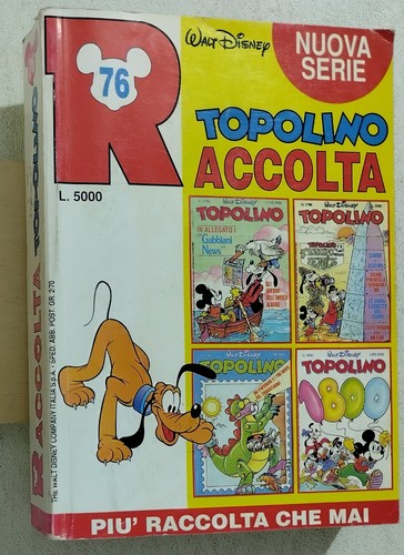 I126037 topolino raccolta - topolino, n