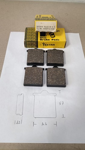 Pattini freno citroen dal - freno,