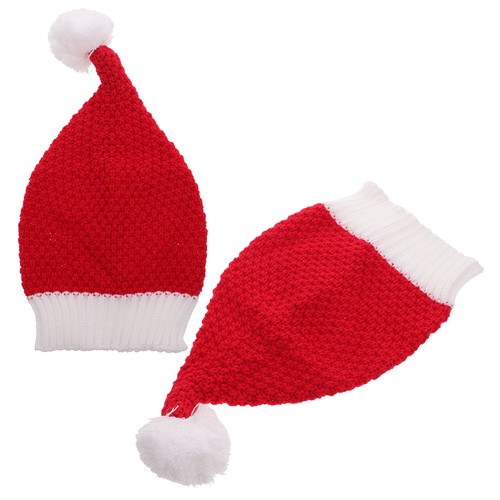 Pcs berretto rosso lavorato - pcs,