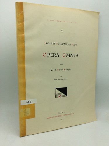 Opera omnia missa ecce - omnia,