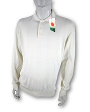 Polo Zanone bianco sporco lana