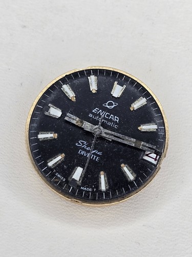 Vintage watch enicar dial - watch,