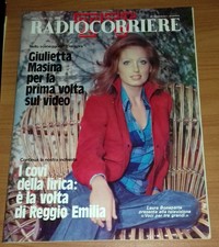 Radiocorriere TV n. 48 – 1973 Giulietta Masina, R. Emilia, Laura Bonaparte (B)