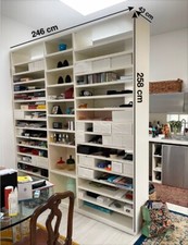 Libreria Metropolis- Tisettanta di Alberto Citterio - Legno - bianco