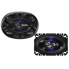 2 BOSS AUDIO SYSTEMS BE464 BE 464 altoparlanti ovali 4 vie 4" x 6" 125 watt rms