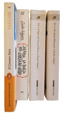 Lotto 4 Libri Emilio Salgari