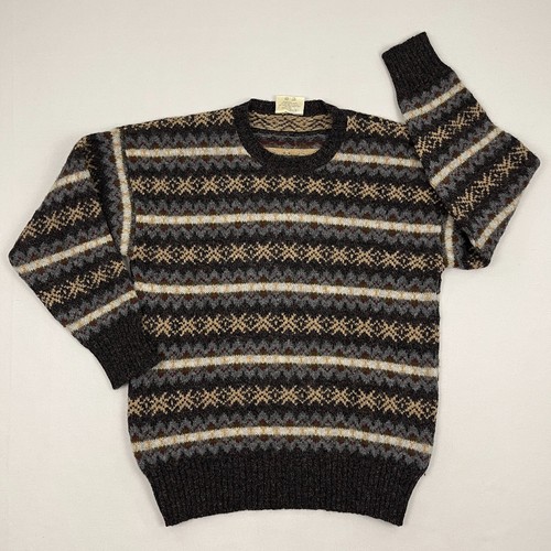 Maglione lana shetland vintage - lana,