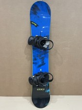 Burton Ripcord Snowboard (162w) con attacchi Burton Mission (L)