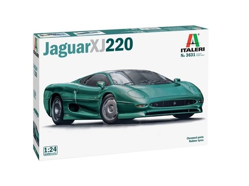Italeri jaguar 220 1 - jaguar, 1/24
