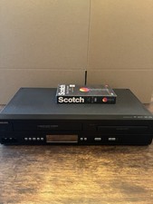 Philips DVP3345VB/F7 DVD VCR VHS Lettore Registratore Combo No Telecomando FUNZIONA