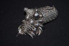 CORNUCOPIA IN ARGENTO LAMINATO