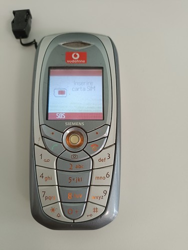 Retro gsm mobile phone - phone, siemens