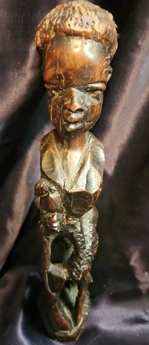 Statua legno africa - in,