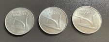 ITALIA -  3 monete 10 LIRE