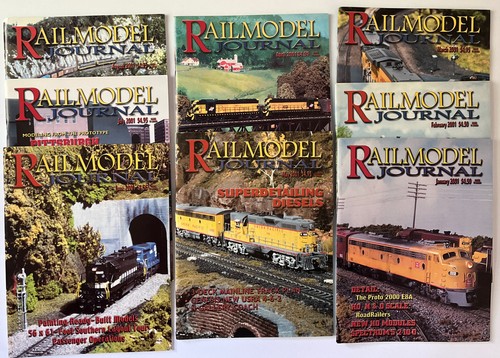 Rail model journal magazines - journal,