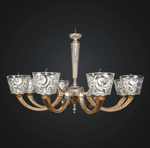 Lampadario classico ottone - classico, in