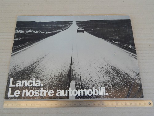Depliant originale lancia - depliant,