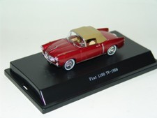 1 FIAT 1100 TV 1959 DARK RED