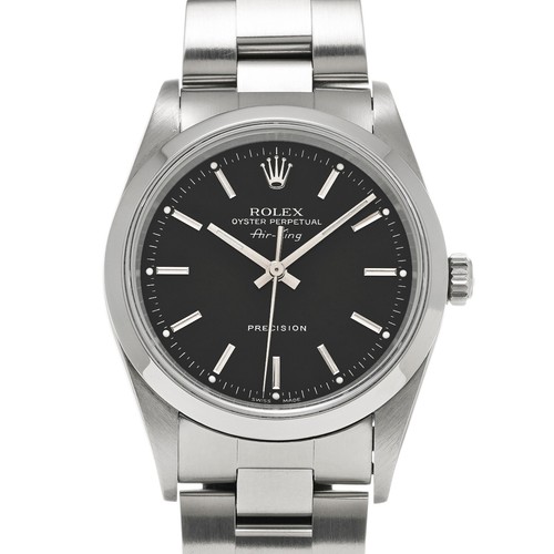 Rolex air king 14000 black - rolex,