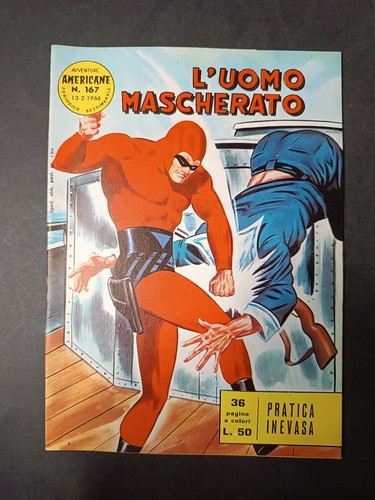 Fumetto uomo mascherato - l'uomo,